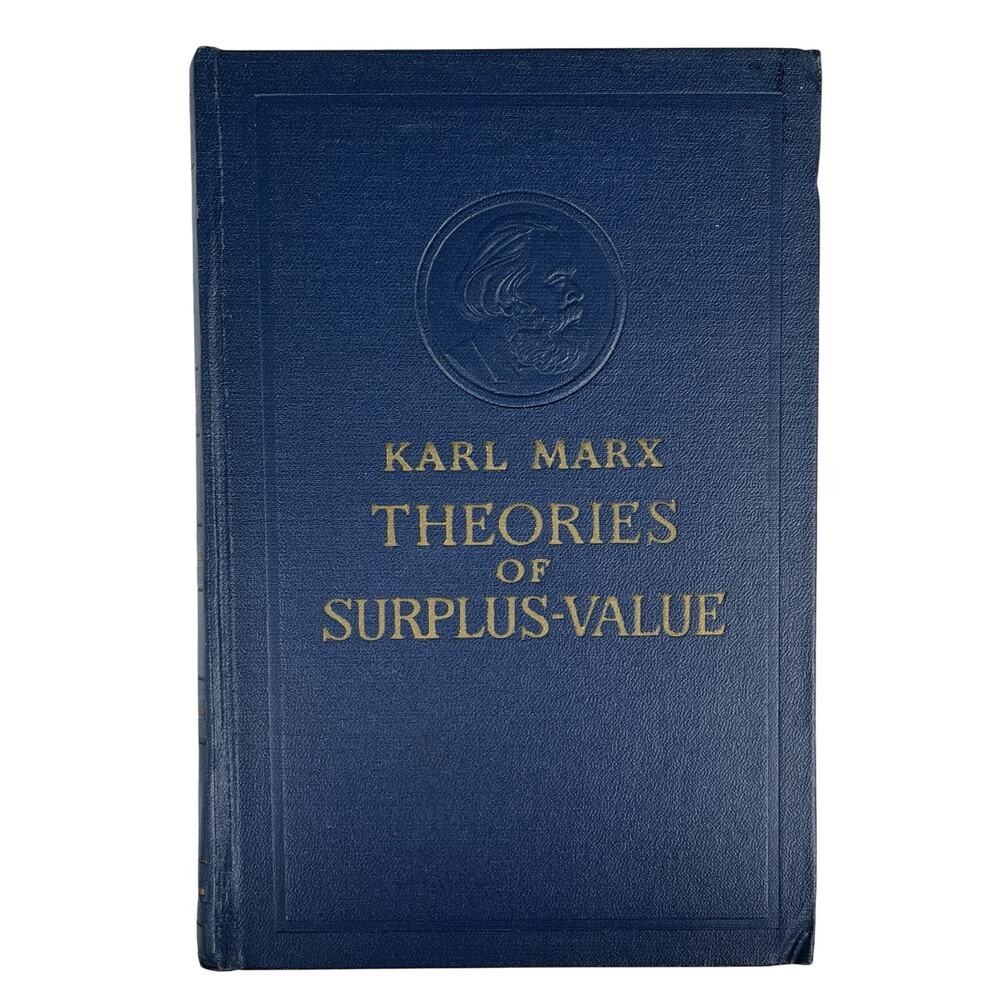 Theories of Surplus‎ Value Pt 3 Karl Marx Hardcover 1971 1st Print Progress USSR